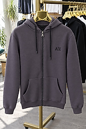KAPÜŞONLU SWEATSHIRT ŞARDONLU