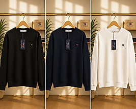 TOMMY HİLFİGER PREMİUM SWEATSHIRT